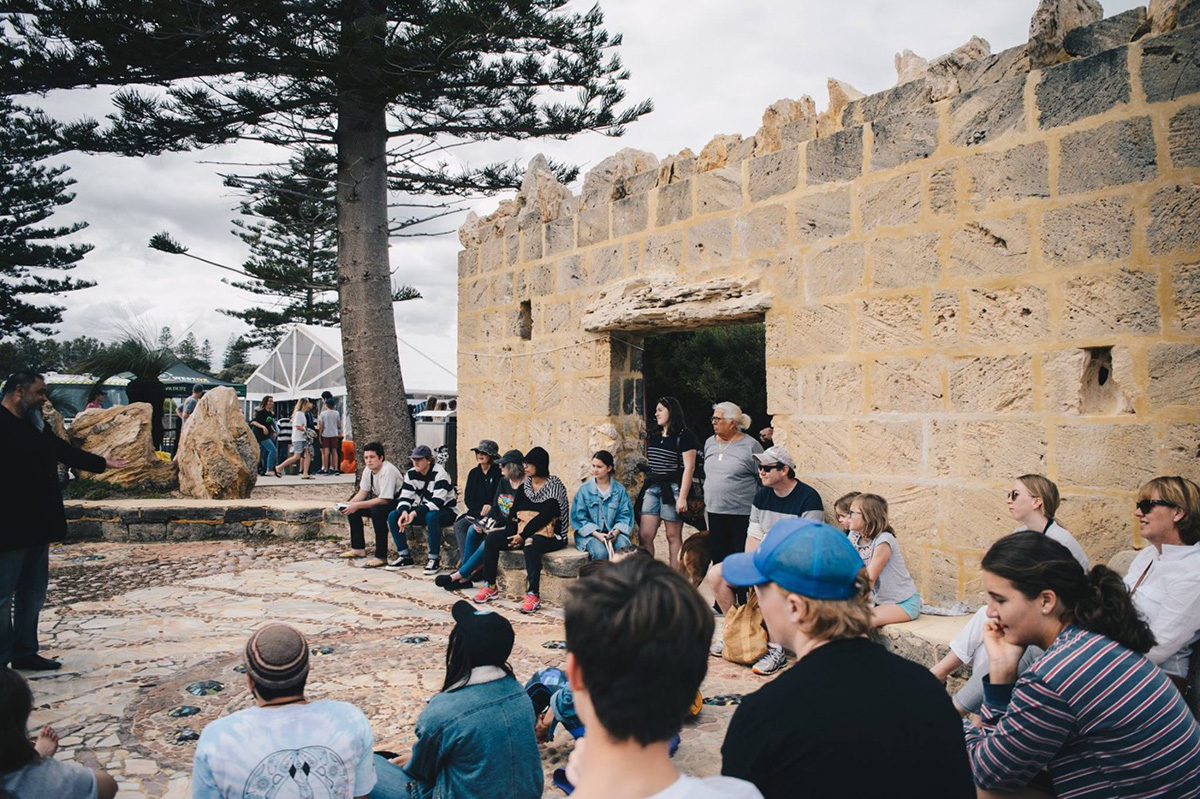 Yarning circle Yarning circle
